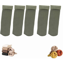 5/10 Pair of New Comfortable Velvet Warm Winter Socks, Thermal Socks, Fleece-lined Comfortable Ultra-Soft Velvet Slimming Warm Socks.