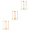 3Ensembles Décorations Oreilles Acier Sécurisé 5