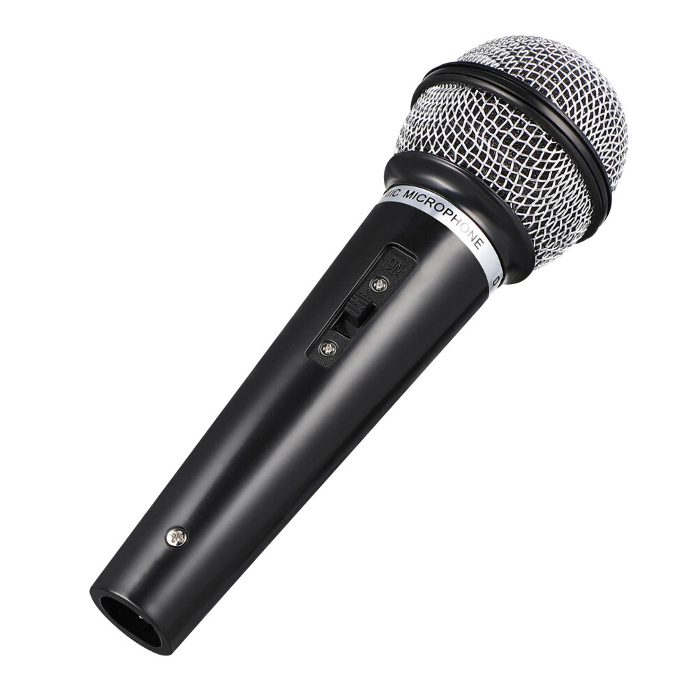 Homoyoyo Simulation Microphone Model Prop For Stage Performance And Party Decor Black