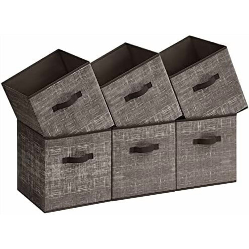 Κύβοι Αποθήκευσης Υφασμάτινοι 10,2" x 11" (6 τεμάχια)