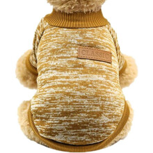 Casaco de moletom clássico para cães de estimação, casaco de lã macia para cães de pequeno e médio porte, roupa quente para cães e gatos,