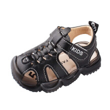 2025 Babies First Walkers Toddler Shoes Boys Soft-soled Sandals Children's Anti-kick Toddler Sandals