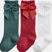 Baby Knee High Socks Newborn Infant Toddler Kids Socks Girls Uniform Leggings Dress Sock Long Cotton Stockings