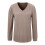 Lenago Pullover für Damen in großen Größen, Herbstmode, einfarbig, Rundhalsausschnitt, Bommelmuster, Pullover 1