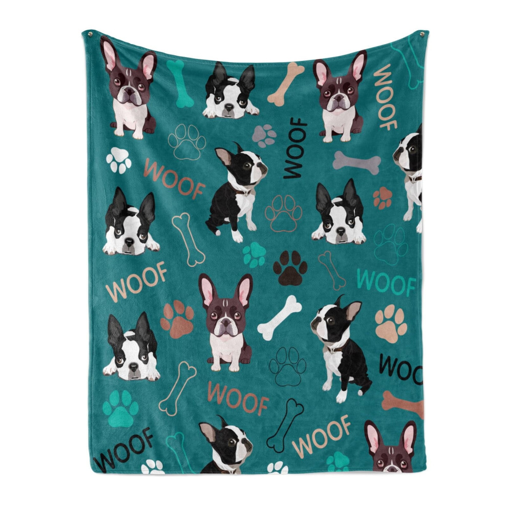Personalized Flannel Baby Blanket 30x40 inch