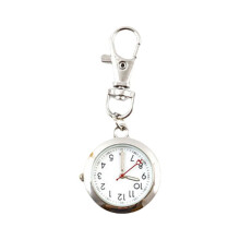 Waterproof Pocket Watch with Quartz Movement, Large Ultra-Quiet Screen, Lobster Clip & Keychain – Unisex Birthday Gift for Office