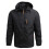 Ανδρικό Parka Loose Tactical Zip Up Αδιάβροχο Παλτό Αντιανεμικό Πεζοπορίας με Κουκούλα 1