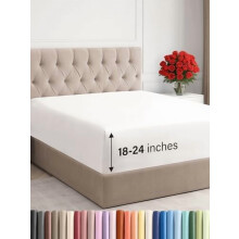 Drap-housse King à poches extra profondes – 45 à 60 cm