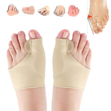 Hallux valgus corrigerende sokken – Gel & stof, 1 paar