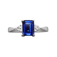 Rings Women Ring 925 Sterling Silver Rainbow Engagement Wedding Band Rings 3 Colors Jewelry Blue 5