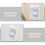 4Ensembles Accessoires Broderie DIY Support Stable Soluble À L'eau 6