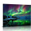 Impressão em tela decorativa da Aurora Boreal 1