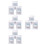4Ensembles Accessoires Broderie DIY Support Stable Soluble À L'eau 9