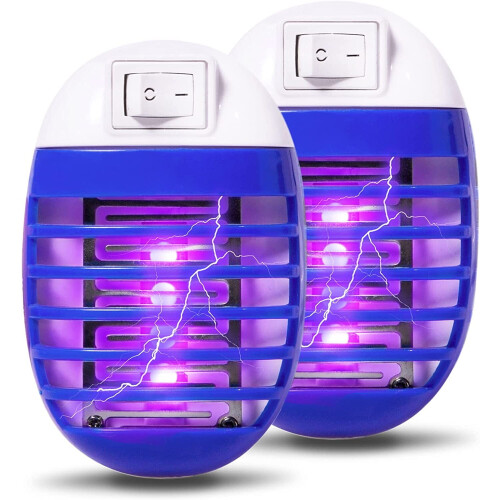 Indoor Bug Zapper, Mosquito Trap, 2 Count