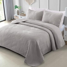 Σετ Υπερηχητικής Γεωμετρικής Κουβέρτας Queen