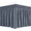 Wickelbettrock Queen 12" Fall Polyester Rüsche 1