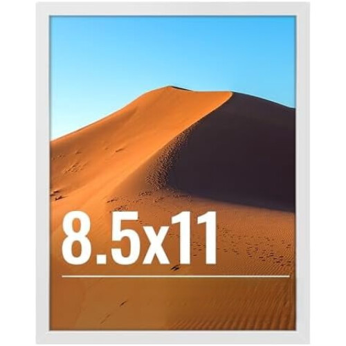 Schwarzer 11x14-Bilderrahmen mit HD-Plexiglas