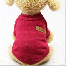 Pulover pentru câini din fleece, tricotaje calde pentru câini de talie mică și medie, 1 buc.
