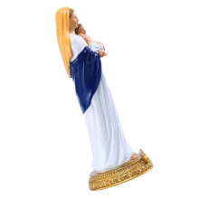 Beeld van de Heilige Maagd Maria met het Kindje Jezus, hars, 22 cm