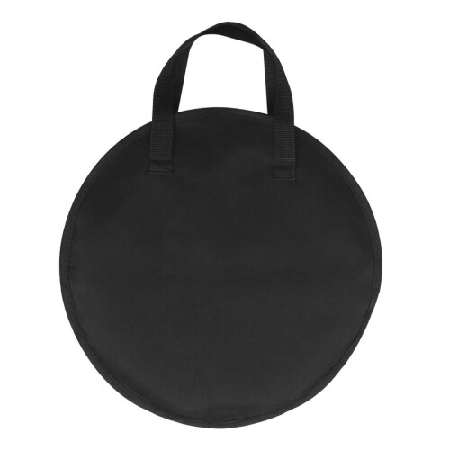 Bolsa para bateria eletrônica, portátil, de 14 polegadas, para pad de prática de bateria eletrônica, preta, em tecido Oxford.