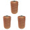 3Pièces Fil De Couture Polyester Marron Solide Pour Vêtements Kite 2