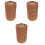 3Pièces Fil De Couture Polyester Marron Solide Pour Vêtements Kite 3