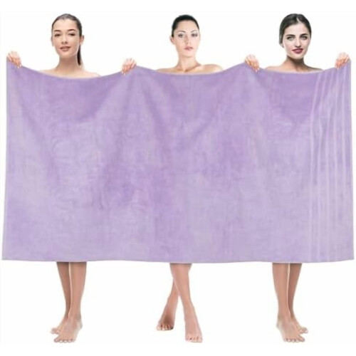 Ensemble de 3 serviettes en coton turc 600 g/m²