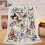 Boho vlinder flanellen plaid 60" 1