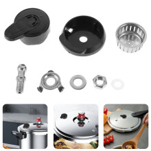 1 Set of Steam Release Handle Float Valve Replacements Parts Float Valve Gaskets Anti-Block Shield Accessories