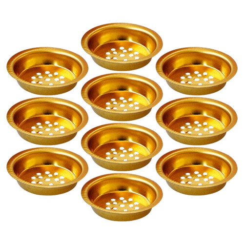 10-Pack Middle Eastern Style Metal Incense Burner Screens