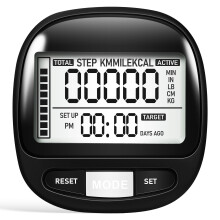 Step Tracker for Seniors Portable Walking Pedometer
