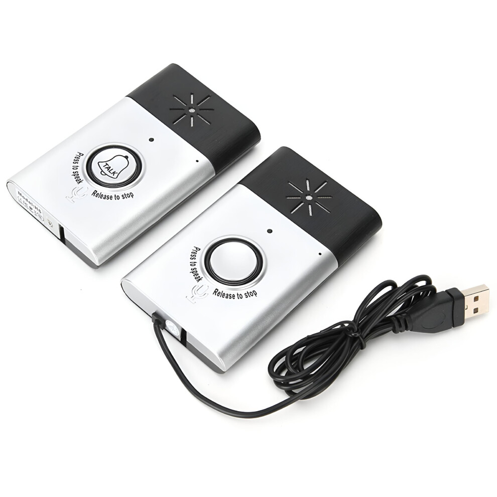 2.4Ghz Mini Portable Dual Way Voice Intercom Wireless System 9175034844195