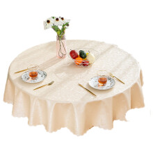 Waterproof vinyl tablecloths, round heavy duty tablecloths, wipeable tablecloths for kitchen and dining rooms