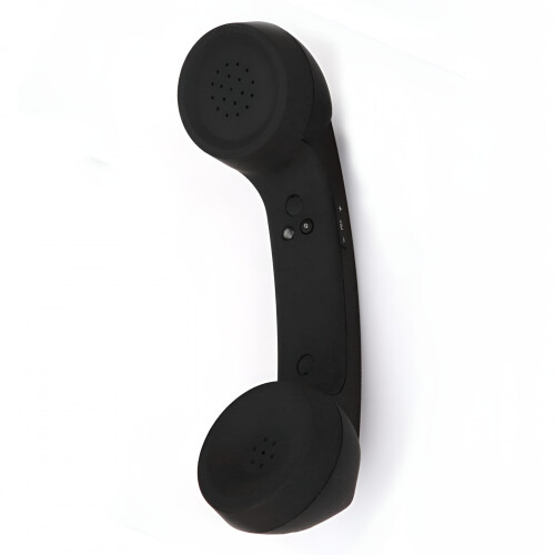 Retro-Bluetooth-Handset, schnurlos, ABS-Schwarz