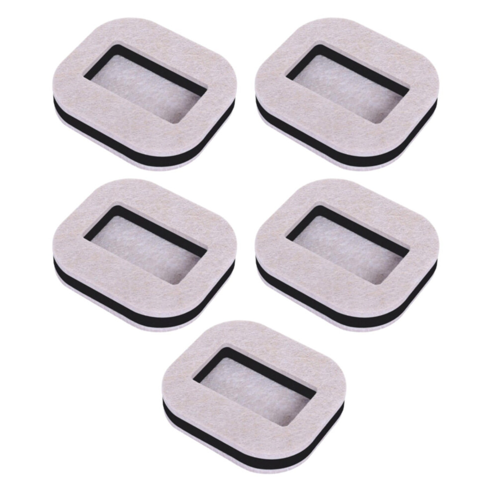 Furniture Caster Wheel Stoppers Â Prevent Sliding & Protect Hardwood Floors From Scratches, Anti-Slip Pads, Compatible With Standard Casters 9479868217133