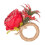 Serviettenringe mit künstlichen Rosen, 2er-Set 1