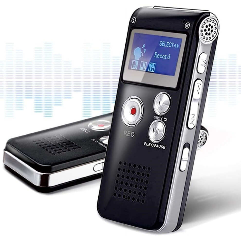 8Gb Voice Activated Recorder With Playback Usb 9450273245751