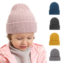 Cappellini in lana per neonati, morbidi e caldi, per autunno e inverno. Berretto carino per neonati e bambini. Cappellino per bambini e bambine.