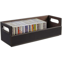 CD-förvaringslåda med magnetisk flik, 40-pack