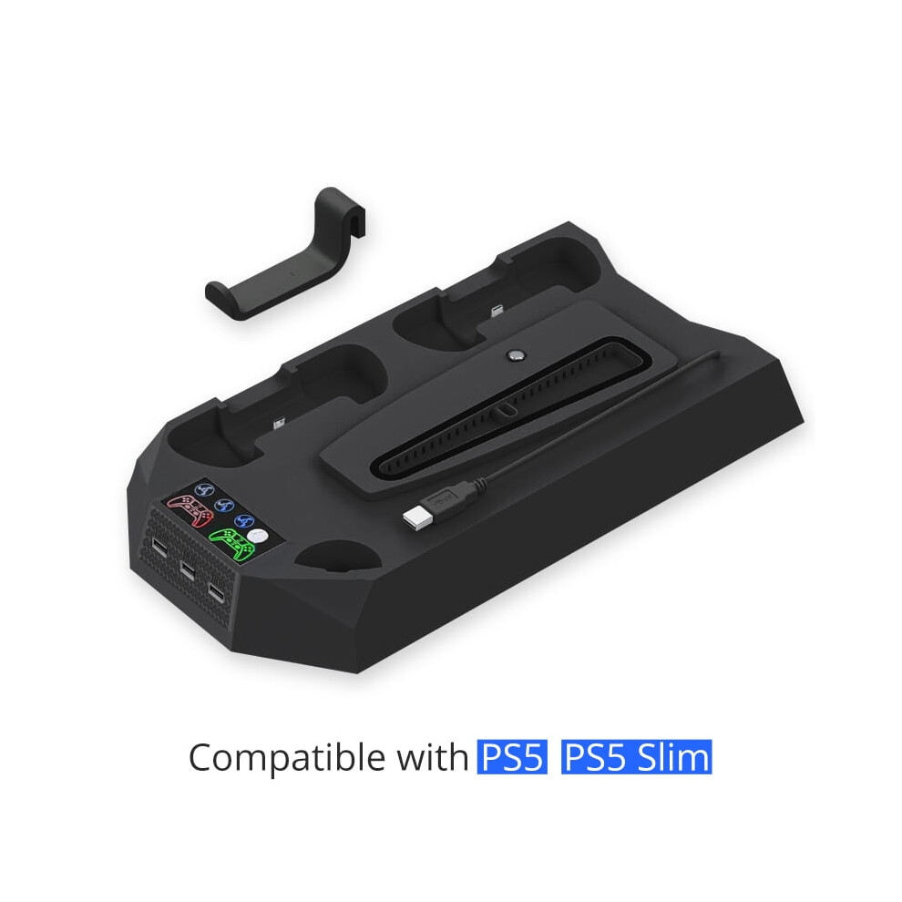 Ps5 Cooling Stand & Charging Dock For Ps5 And Ps5 Slim 9450273247014
