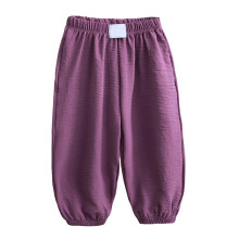 Child Summer Little Baby Girls Boys Sports Pants Solid Color Breathable Trousers Kids Toddler Daily Wear 5-6 Years