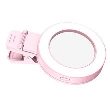 Clip On Selfie LED Light LED Selfie Rings Light Adjustable Brightness for Phones