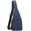 Τσάντα τσέπης Sling Bag για άνδρες και γυναίκες, χιαστί με ελαφρύ τσαντάκι, μπλε 1