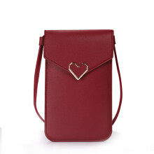 BVXEEP Mini kožená crossbody kabelka pre ženy – dotyková taška na telefón s priehradkami na kreditné karty, kompatibilná s iPhone a