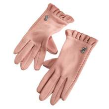 Guanti invernali per touchscreen, rosa, taglia unica