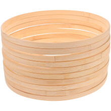 10 Pcs Bamboo Circle Quilting Supplies Embroidery Frame DIY Crafts Supplies Craft Sewing Supplies DIY Cross Stitch Hoops