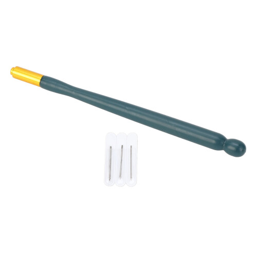 Sticknadel mit Kunststoffgriff - Dunkelgrün 2