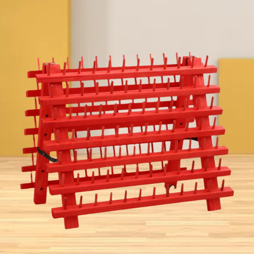 Sewing Thread Holder Sewing Thread Rack 168 Hole Stable Folded Durable Sturdy Spool Stand Thread Rack for Embroidery Quilting