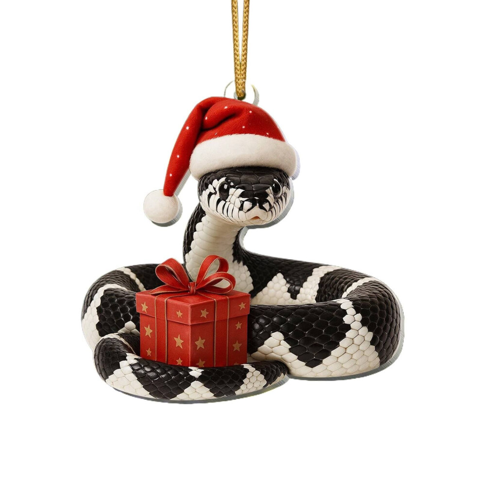 Realistic Python Pendant Ornament
