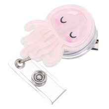 Name Tag Holder Badge Clips Retractable Cute Badges Alert Nurse
